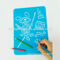 Good price non-toxic popular stencil letter for kids toy